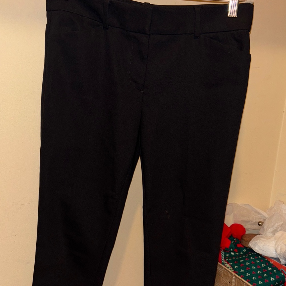 LOFT Black Ankle Pants